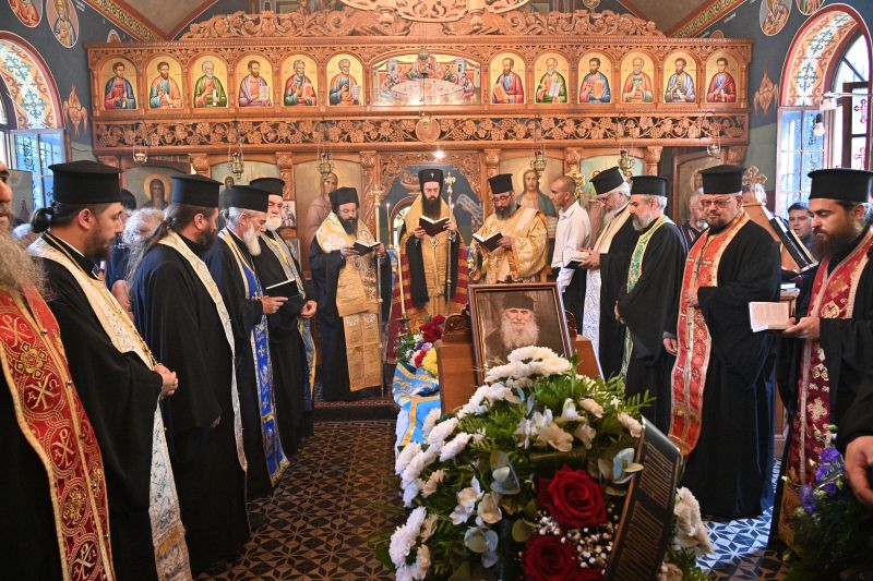 Опело и погребение на йеромонах Антим