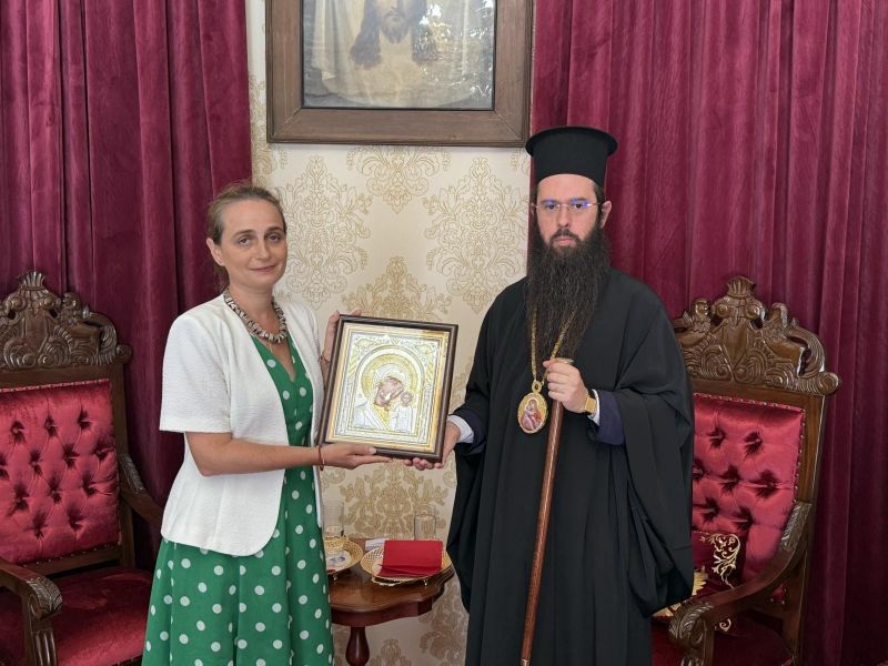 Посещение на ръководителя на Представителството на ЕК в Бакаджишкия манастир