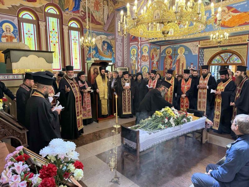 Опело и погребение на протойерей Иван Монев