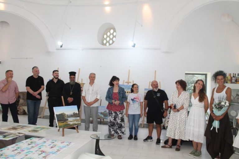 Националният пленер „Нарисувани усещания“ в Свиленград завърши с откриването на изложба