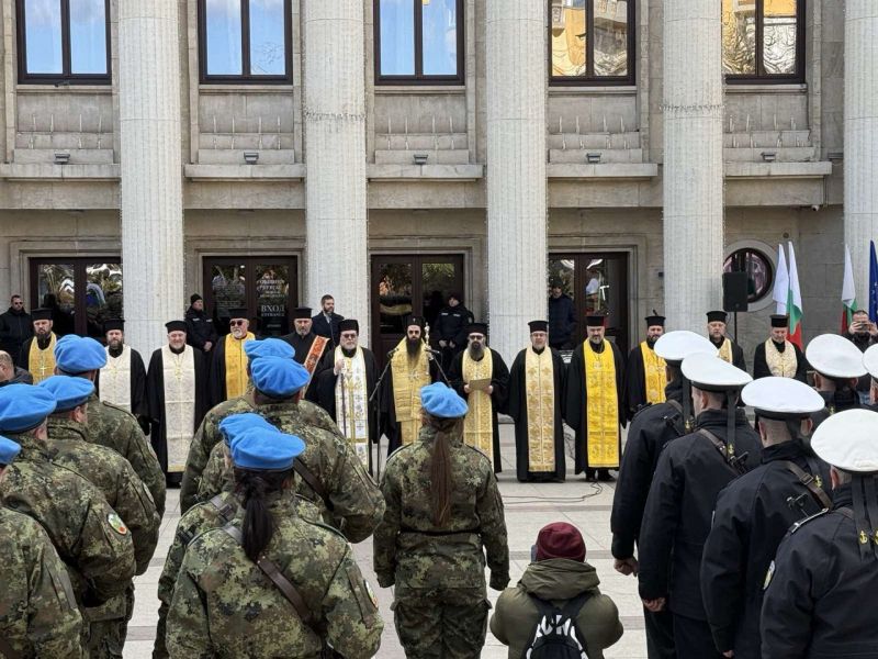 Благодарствен молебен по повод 147 години от Освобождението на гр. Бургас